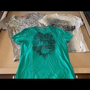 (3) HUGO BOSS Orange Men’s XL Designer T-shirts